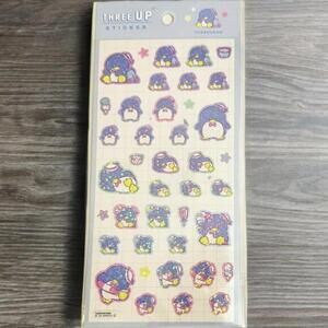 Sanrio Japan Sticker Sheet Tuxedo Sam Holographic Planner Journaling Scrapbook
